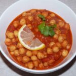 Chole Recipe with Chole Masala: A plate of Chole with Chole Masala, a delicious and flavorful Indian dish made with chickpeas and a blend of aromatic spices.