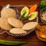 Plate of Idli Sambar recipe and Coconut Chutney.