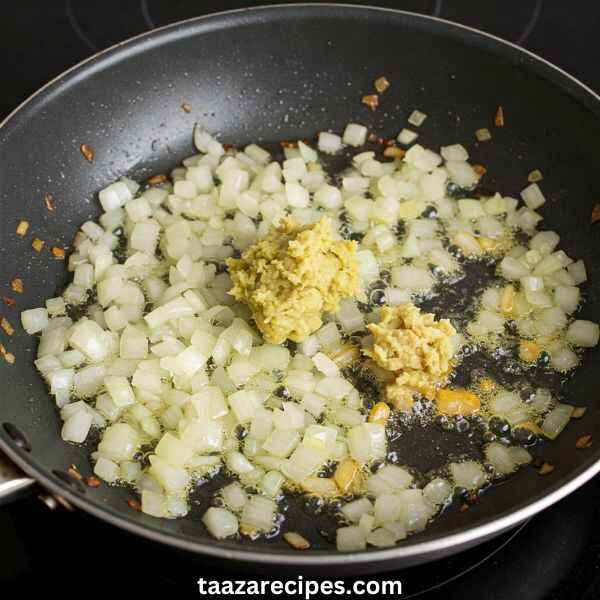 Chilli Milli Recipes: Heat oil in a pan. Add onions and sauté until golden